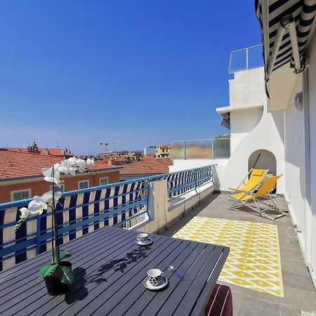 5 Papon - Dernier Etage - Terrasse A Ciel Ouvert - Garibaldi Nice Buitenkant foto