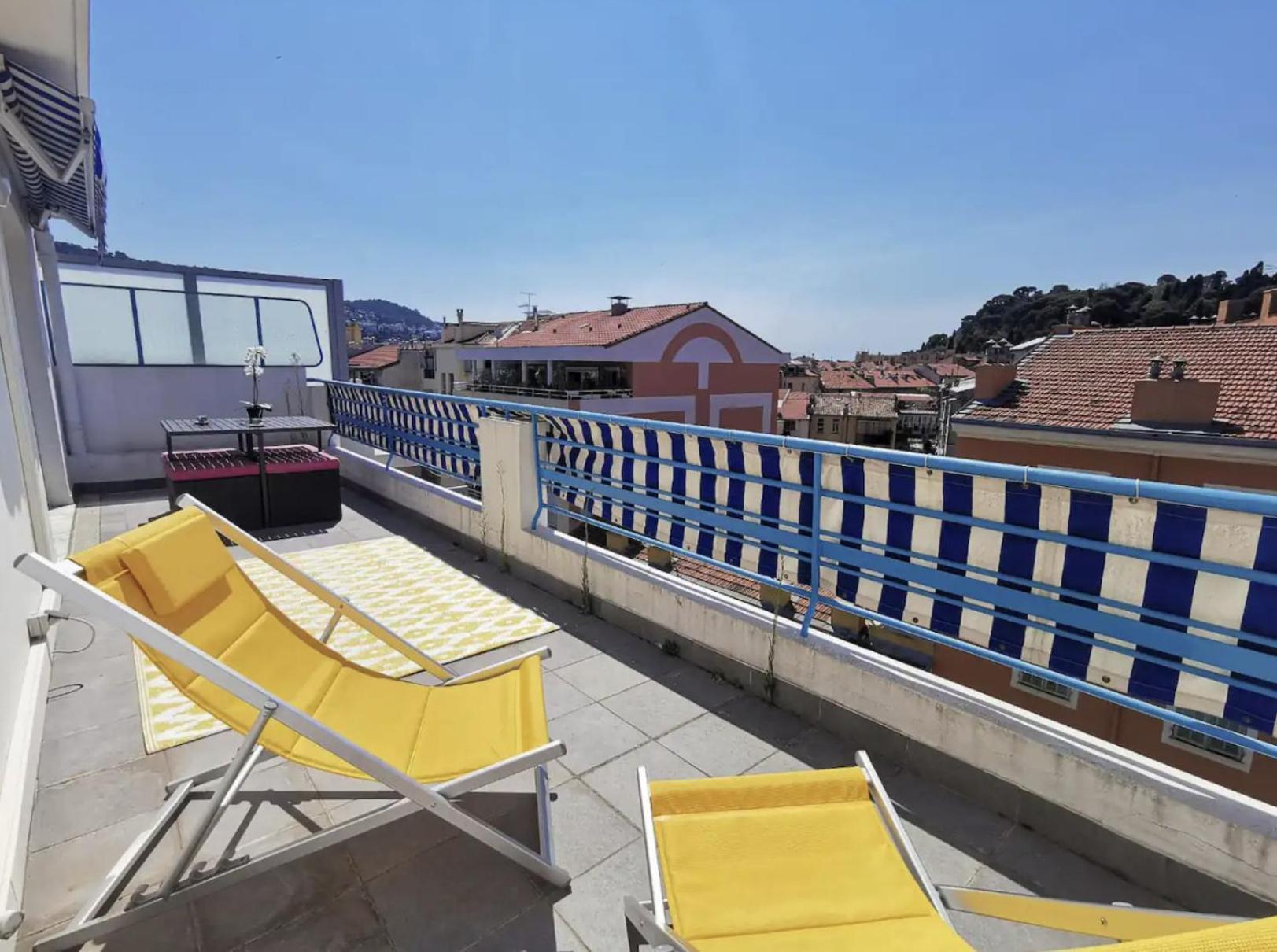 5 Papon - Dernier Etage - Terrasse A Ciel Ouvert - Garibaldi Nice Buitenkant foto